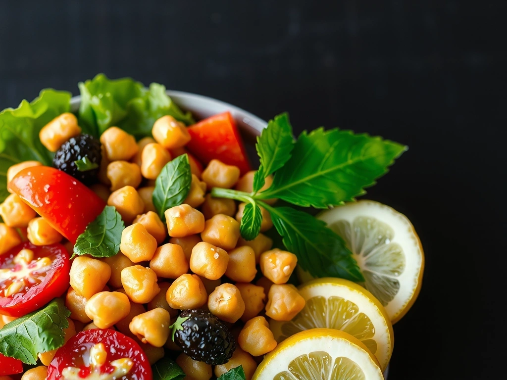 Frische gesunde Mahlzeit